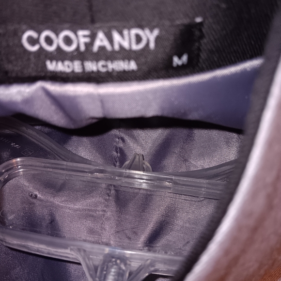 COOFANDY Men's Suit Vest Formal Business Dress Vest Casual Size Medium - Picture 3 of 3